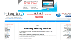 Desktop Screenshot of nycprinting123.com